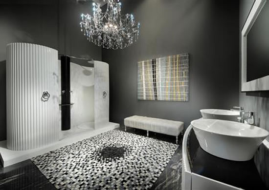 Ipe Cavali Visionnaire Shower Enclosures, la doccia aggiunge opulenza al bagno1