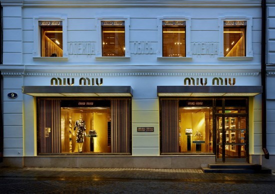 Miu Miu, nuova boutique a Mosca