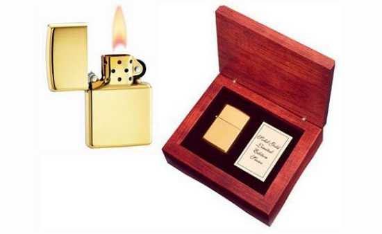 gold-zippo