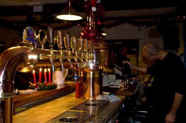 bancone birrificio Desmond