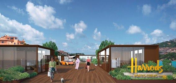Harrods, pop up store a Porto Cervo